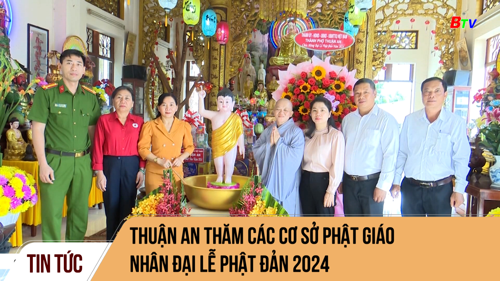 Thuận An thăm các cơ sở Phật giáo nhân Đại lễ Phật đản 2024